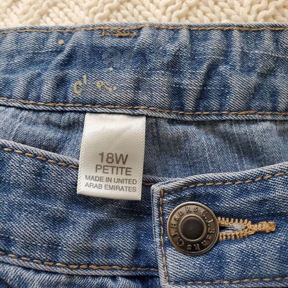 CJ Banks Plus Size Wide Leg Jeans 38x27 - Picture 10 of 12